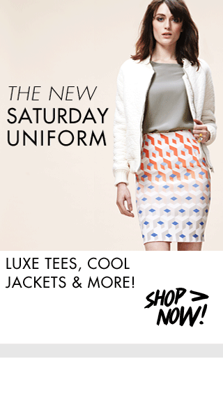 Shop the new Saturday uniform