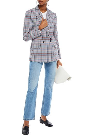 RAG & BONE Elise checked tweed blazer