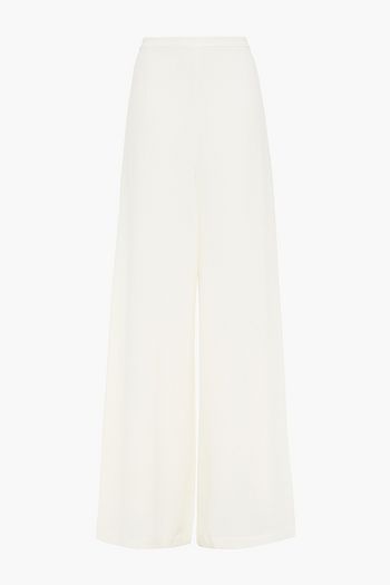 ZIMMERMANN Espionage crepe wide-leg pants