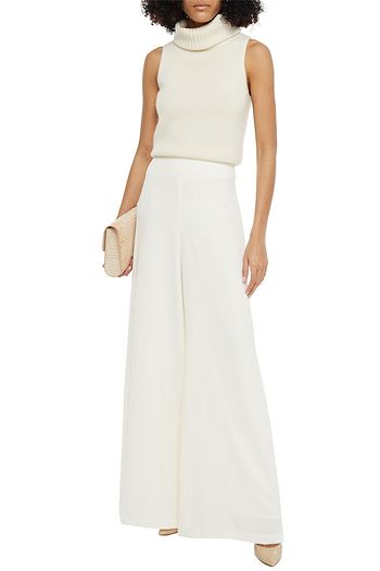 ZIMMERMANN Espionage crepe wide-leg pants