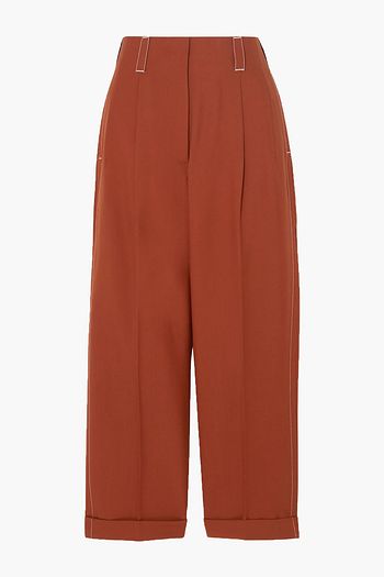 MARNI Hose mit geradem Bein aus Woll-Twill