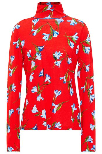 RAG & BONE Oberteil aus Jersey aus einer Baumwoll-Modalmischung mit Blumenprint