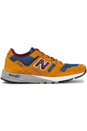 NEW BALANCE Sneakers aus Veloursleder, Leder und Canvas in Colour-Block-Optik