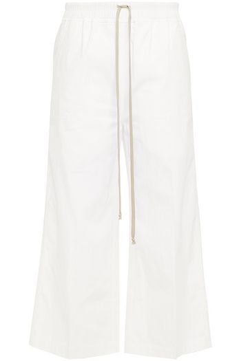 DRKSHDW BY RICK OWENS Cropped cotton wide-leg pants