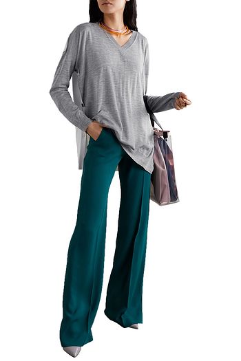MARNI Two-tone wool sweater