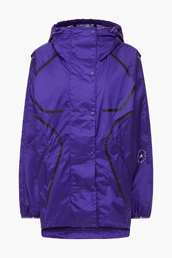 ADIDAS BY STELLA MCCARTNEY Printed shell hooded track jacket