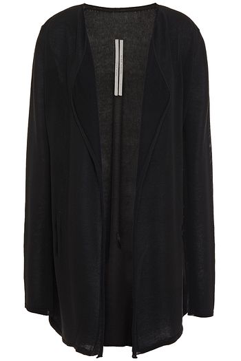 RICK OWENS Draped knitted cardigan