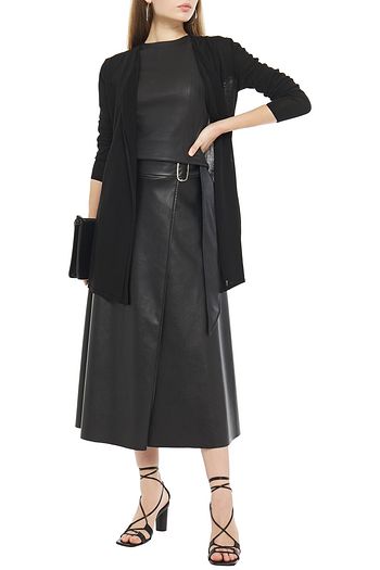 RICK OWENS Draped knitted cardigan