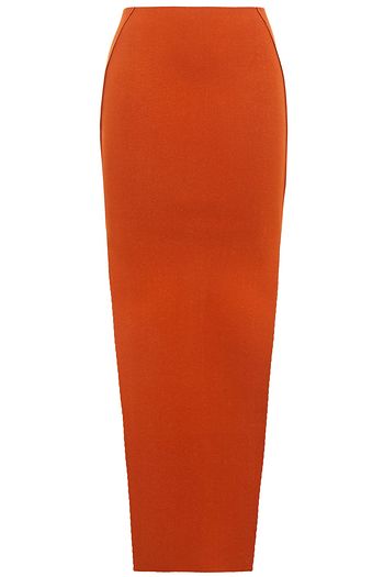 RICK OWENS Stretch-ponte pencil skirt