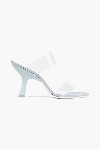 SIMON MILLER Tee Heel Mules aus PVC