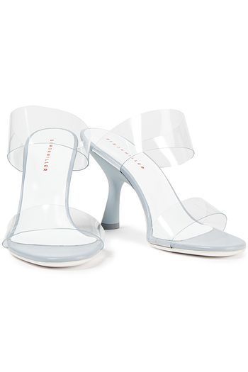 SIMON MILLER Tee Heel Mules aus PVC