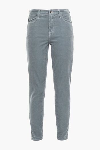 J BRAND Alana cropped cotton-blend corduroy skinny pants