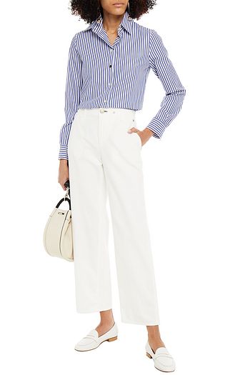 RAG & BONE Hoch sitzende Jeans mit geradem Bein