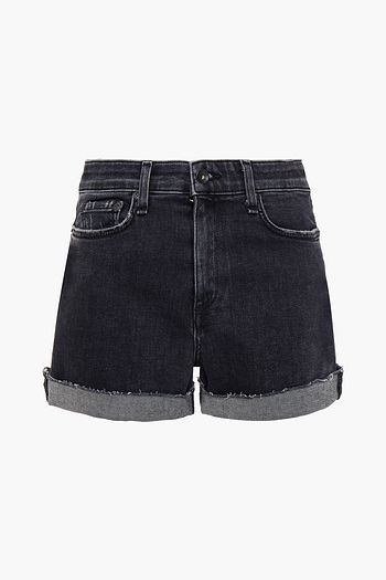 RAG & BONE Faded denim shorts