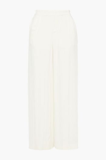CHARLI Jane satin-jacquard wide-leg pants