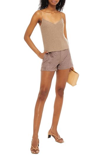 UNREAL FUR Faux suede shorts
