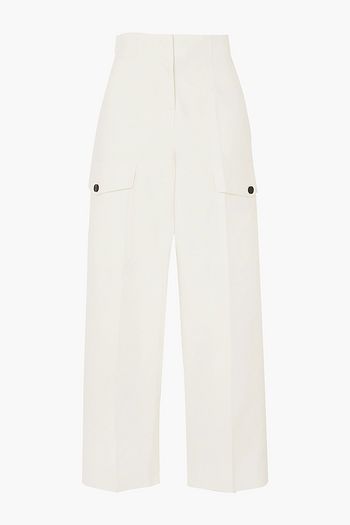 LVIR Cropped cotton straight-leg pants