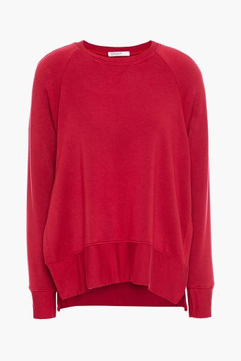 STATESIDE Modal-blend fleece sweatshirt