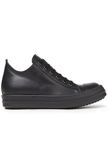 RICK OWENS Leather sneakers