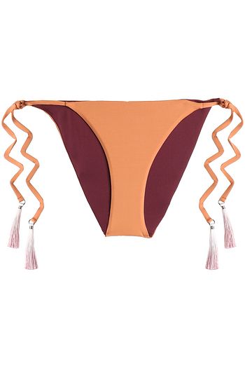 SKIN Reversible low-rise bikini briefs