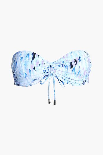 HEIDI KLEIN Printed bandeau bikini top