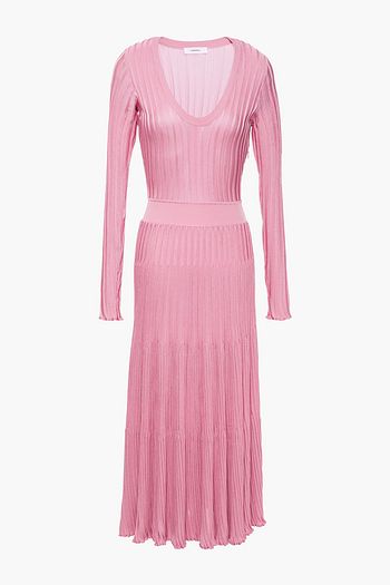 CASASOLA Moderata ribbed-knit midi dress