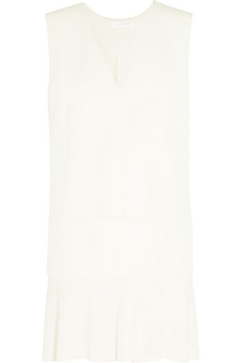 SEE BY CHLOÉ Fluted crepe mini dress