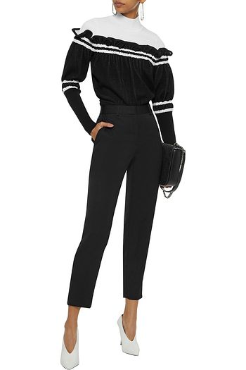 STELLA MCCARTNEY Tapered wool pants