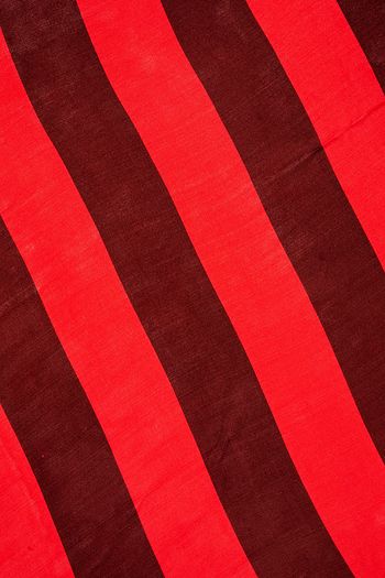AMERICAN VINTAGE Striped silk-voile scarf