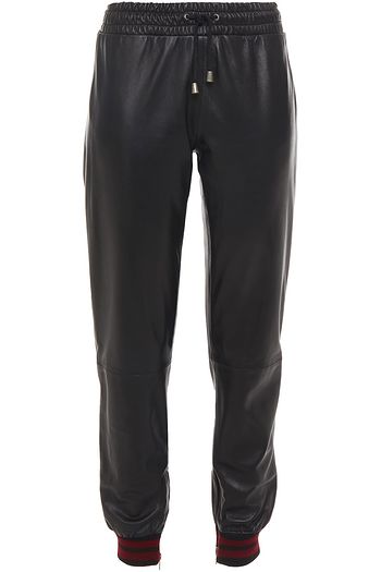 MUUBAA Leather track pants