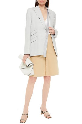 STELLA MCCARTNEY Melierter Blazer aus Canvas