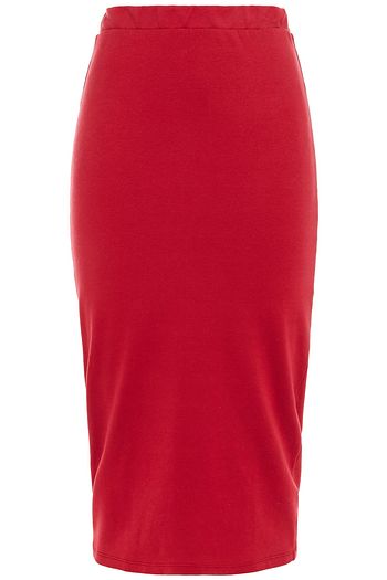 STATESIDE Stretch-cotton jersey skirt