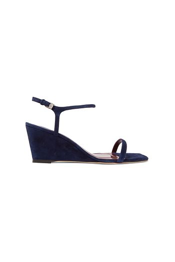 STAUD Astrid suede wedge sandals