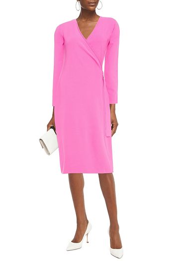 DIANE VON FURSTENBERG Stretch-knit wrap dress