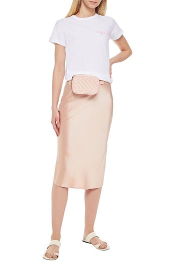 MAISON LABICHE Embroidered cotton-jersey T-shirt
