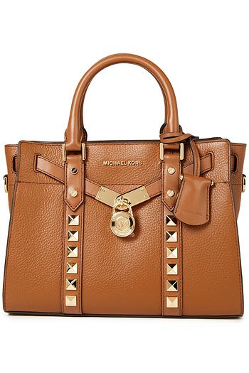 MICHAEL MICHAEL KORS Hamilton studded pebbled-leather tote