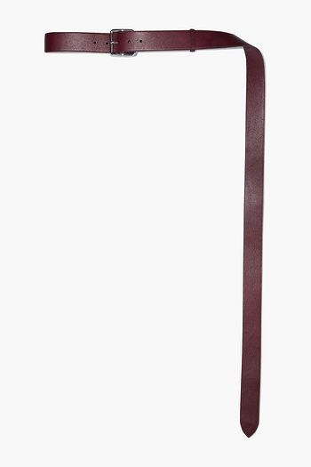 ALEXANDER MCQUEEN Textured-leather belt