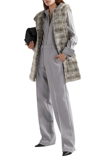 FAZ NOT FUR Oh My Deer hooded faux fur vest