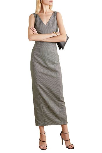GIULIVA HERITAGE COLLECTION Lucy houndstooth wool dress