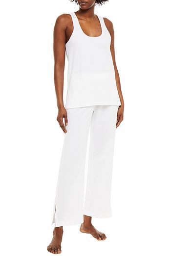 SKIN Textured Pima cotton pajama top