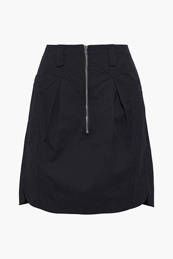 ISABEL MARANT Hera pleated cotton mini skirt