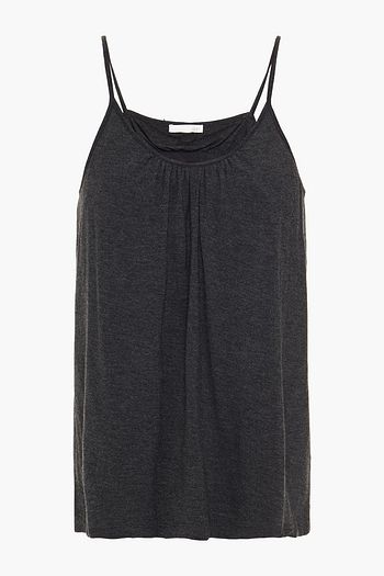 SKIN Mélange stretch-jersey camisole