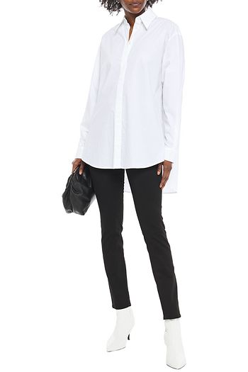 MM6 MAISON MARGIELA Bedrucktes Oversized-Hemd aus Baumwollpopeline