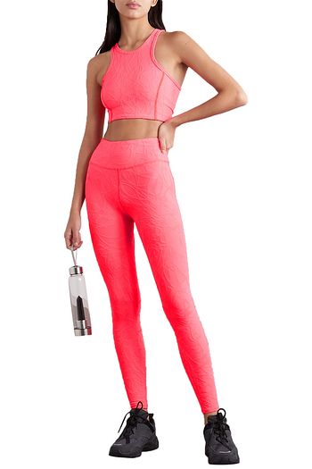 TWENTY MONTRÉAL Pollock 3D Active stretch jacquard-knit leggings
