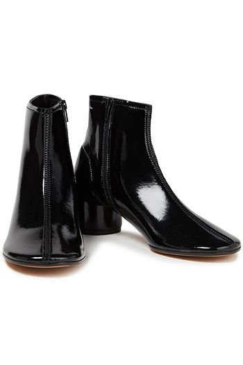 MM6 MAISON MARGIELA Ankle Boots aus Lacklederimitat