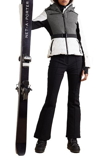 ERIN SNOW Kat color-block quilted merino wool-blend ski jacket