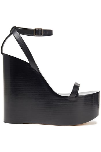 SAINT LAURENT Wedges aus Leder