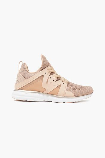 APL® ATHLETIC PROPULSION LABS Ascend TechLoom metallic mesh and rubber sneakers