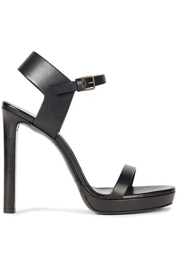 SAINT LAURENT Leather platform sandals