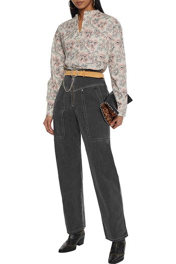 ISABEL MARANT ÉTOILE Mexika printed cotton-voile shirt